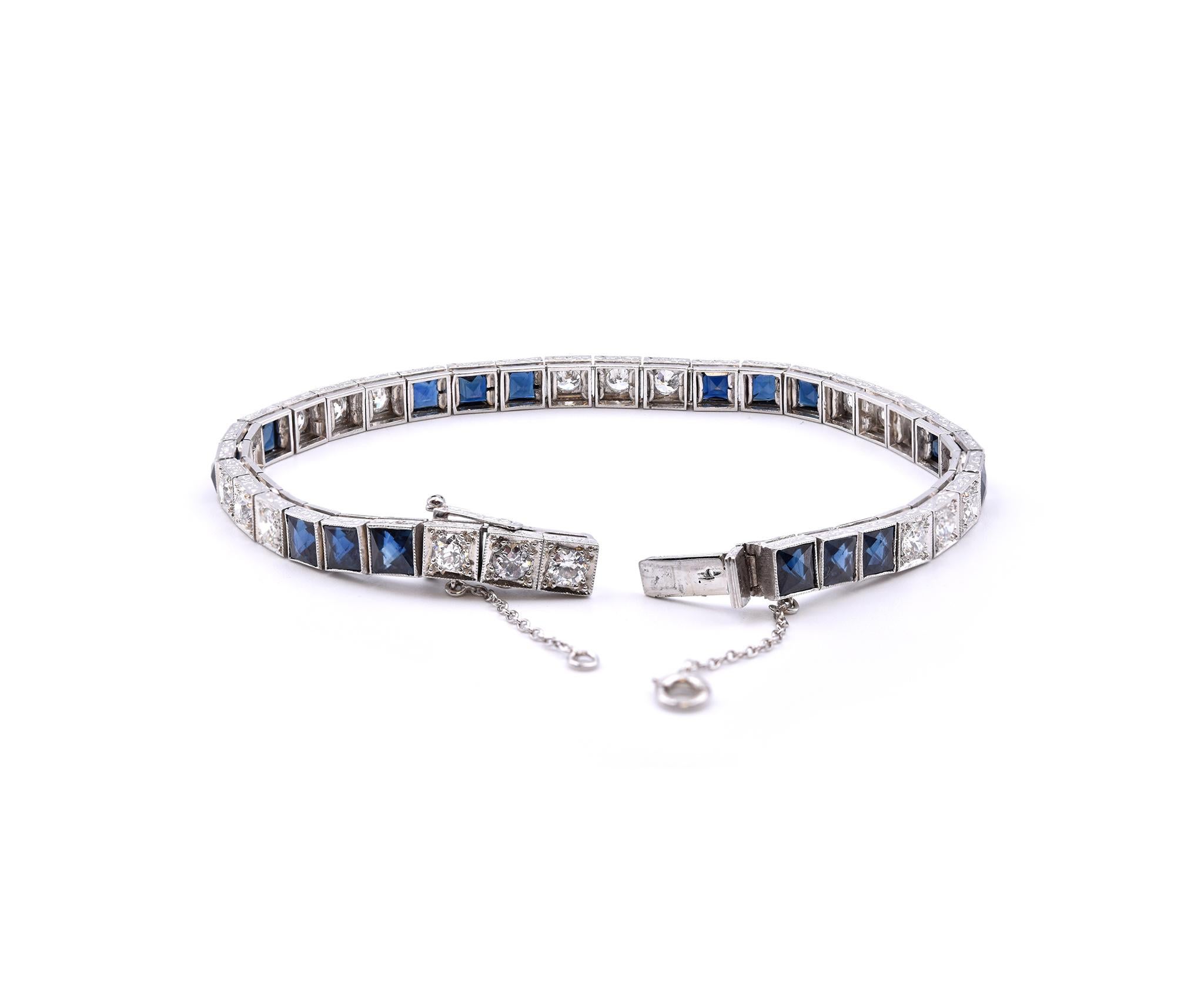 vintage tiffany tennis bracelet