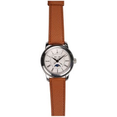Tiffany & Co Platinum Watch in Gold stick hands, 2000s