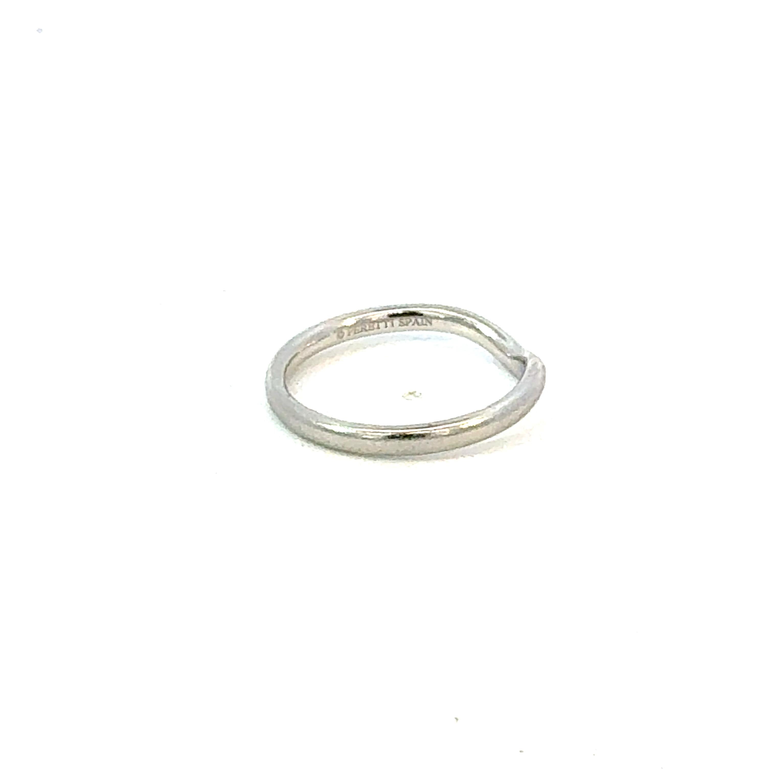 Auténtico anillo Tiffany & Co Wave de platino talla 7 de Elsa Peretti 2,2 mm Estate TIF921

VENDEDOR DE CONFIANZA DESDE 2002

¡¡POR FAVOR VEA NUESTROS CIENTOS DE COMENTARIOS POSITIVOS DE NUESTROS CLIENTES!!

ENVÍO GRATUITO

DETALLES
Estilo: