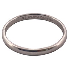 Tiffany & Co. Platinum Wedding Band
