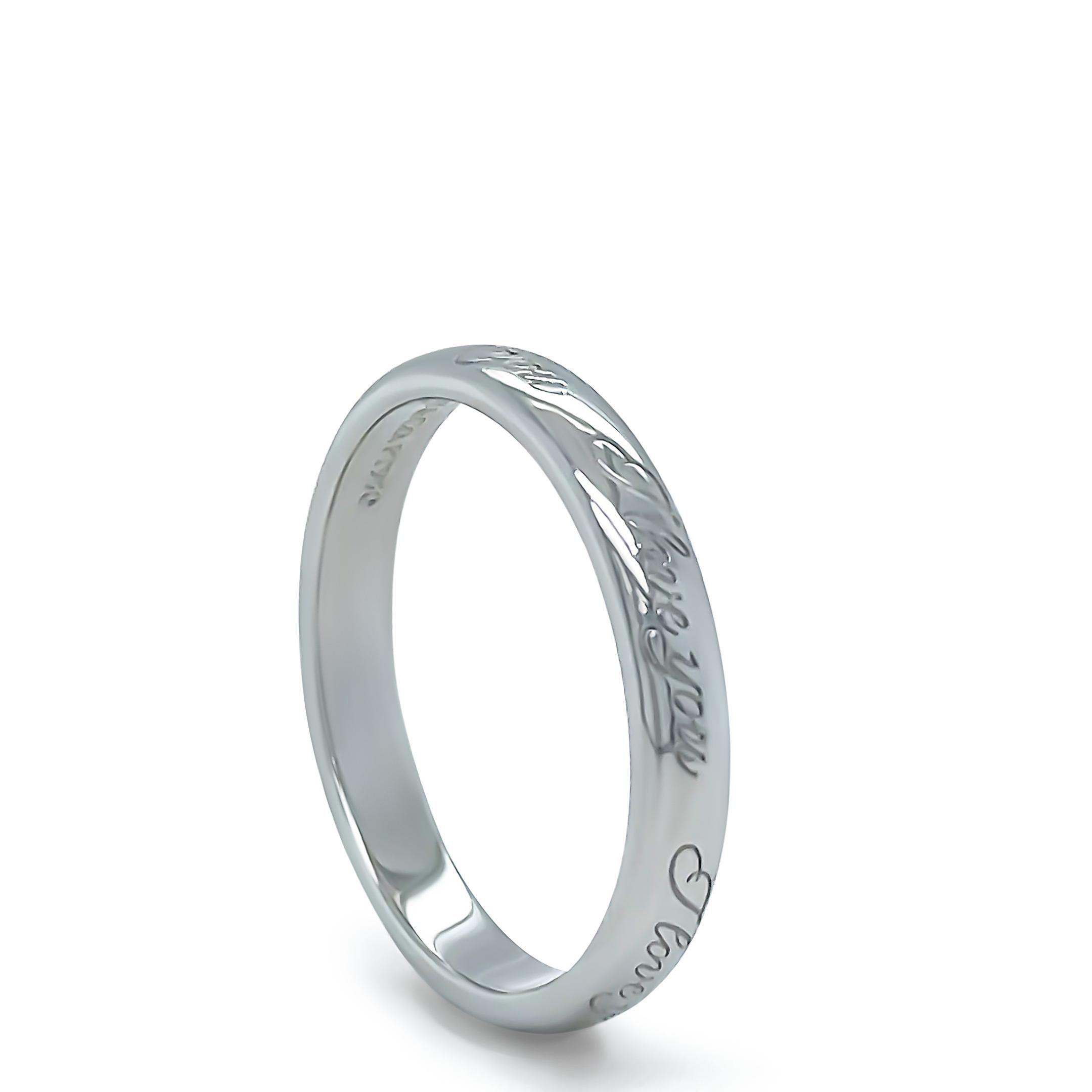 Alliance Tiffany & Co (I Love You) 4,43 g 1