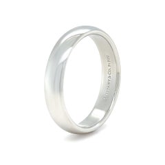 Tiffany & Co. Platinum Wedding Band Ring 8.91g