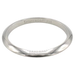 Tiffany & Co. Platinum Wedding Band Ring