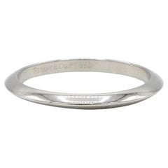 Tiffany & Co. Platinum Wedding Band Ring 