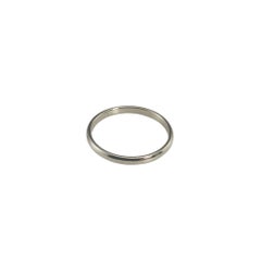 Tiffany & Co. Platinum Wedding Band Ring Size 7.5 #16810
