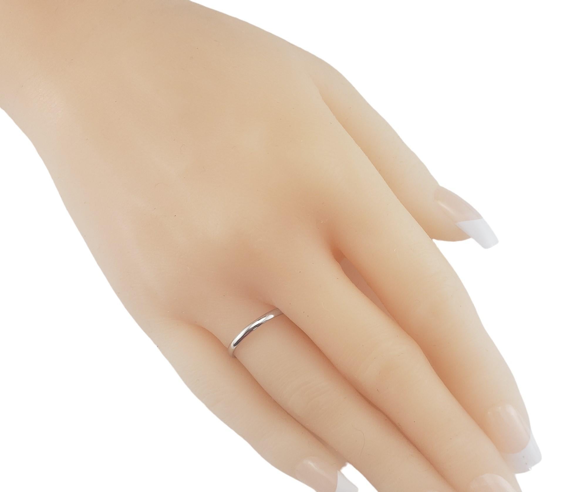 Tiffany & Co. Platinum Wedding Band Ring Size 7.5 #16810 3