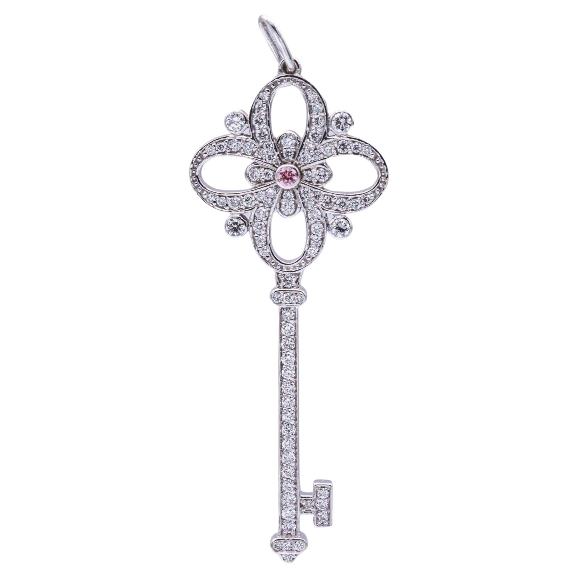 Tiffany Victoria Key Pendant