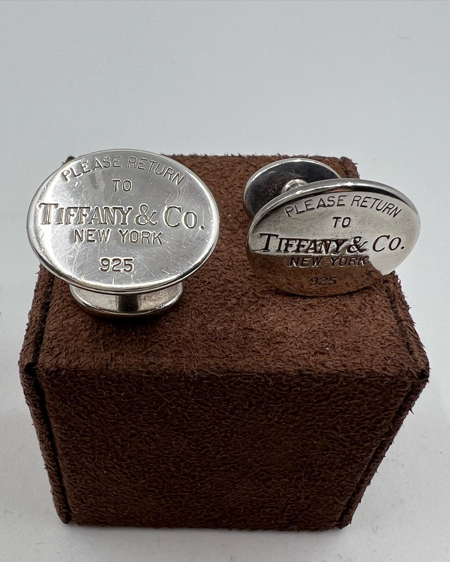 return to tiffany cufflinks