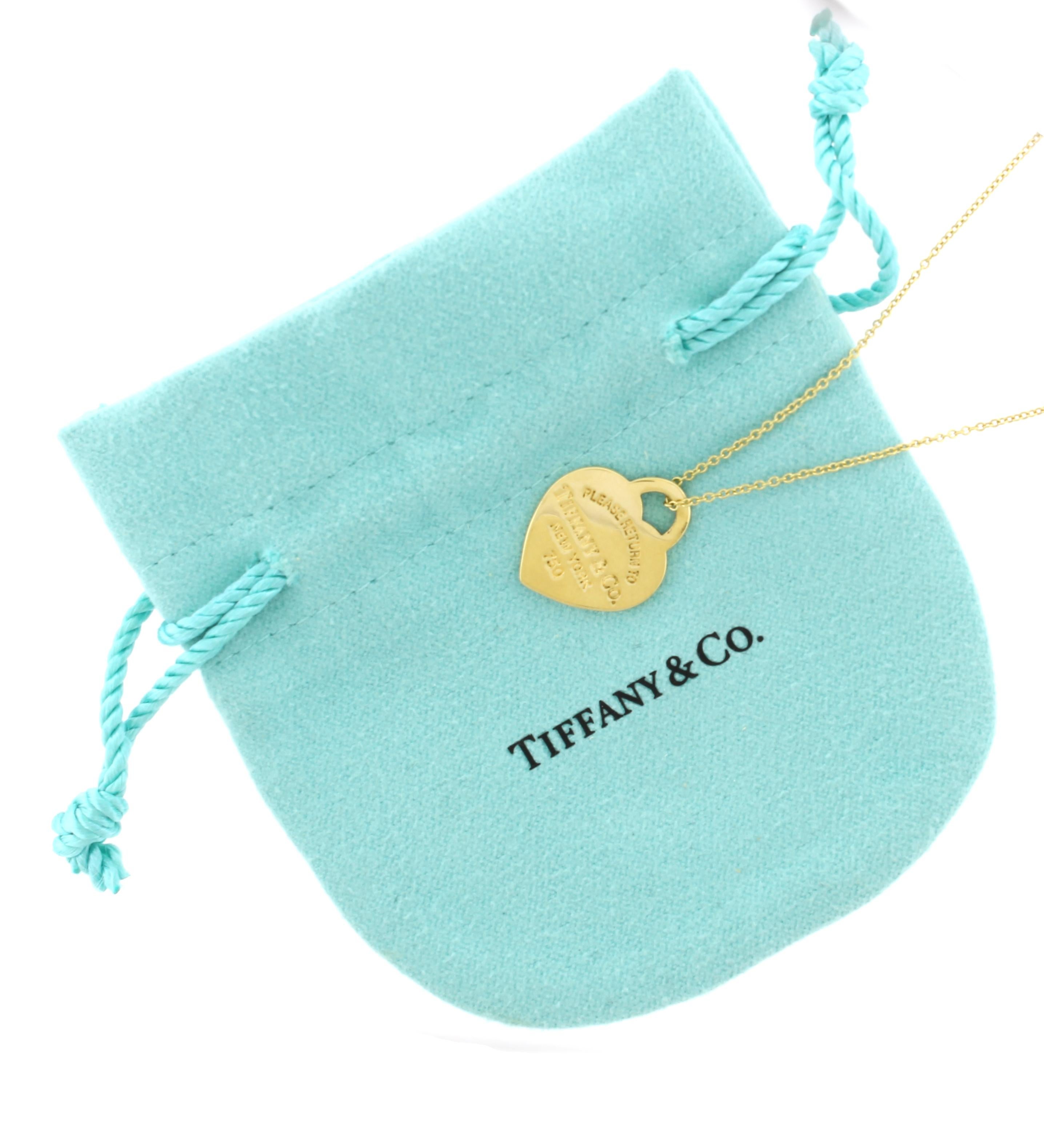 Tiffany & Co. Torna a Ciondolo in oro Tiffany in vendita 1