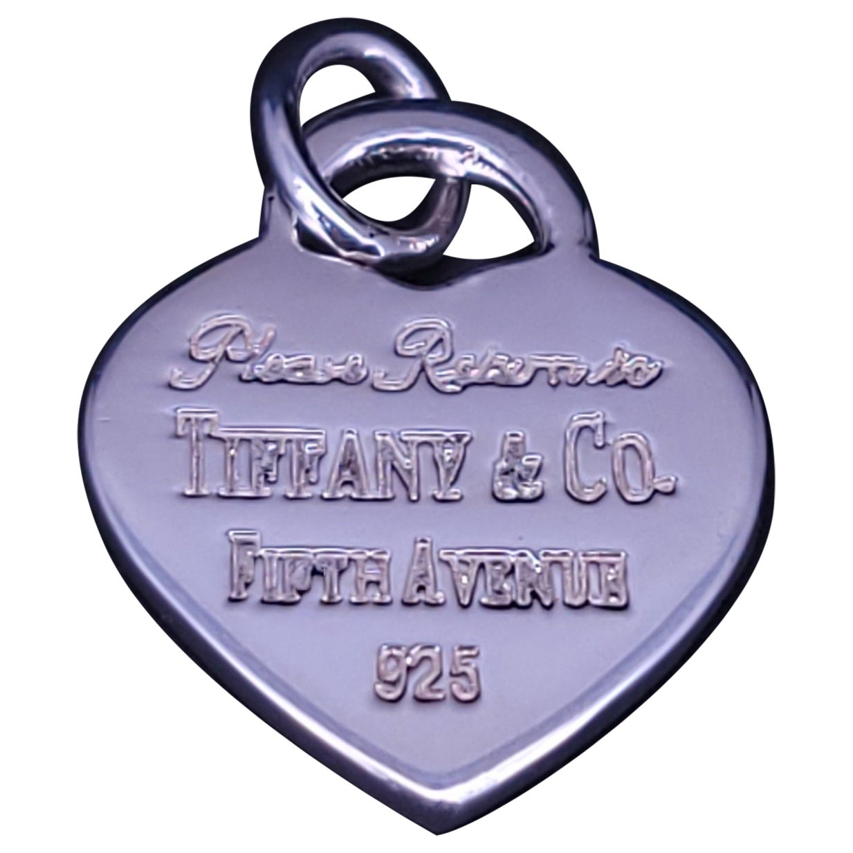 Tiffany & Co. „Please Return to Tiffany“ Herz-Anhänger im Angebot