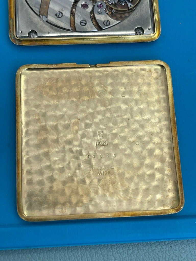 Tiffany and Co. Pocket Watch 18k Yellow Gold For Sale at 1stDibs