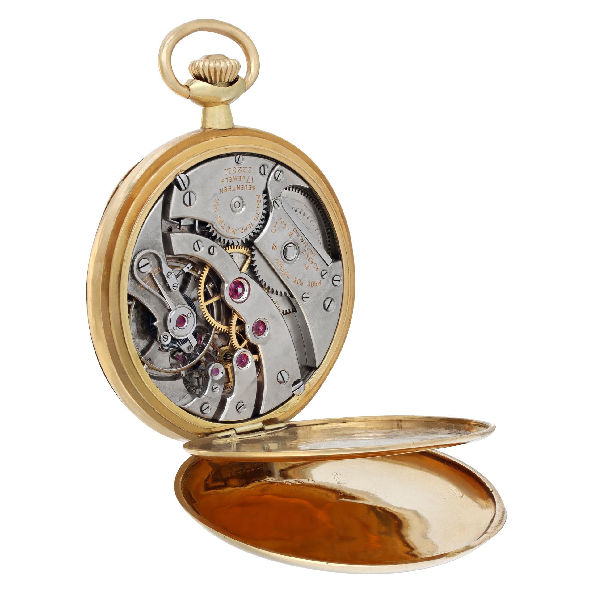 Tiffany & Co. pocket watch 44mm 1 In Excellent Condition In Surfside, FL