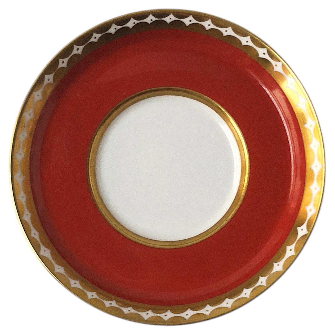 Tiffany & Co Porcelain Jewelry Dish, Midcentury Modern, Circa Mid 20th Century For Sale