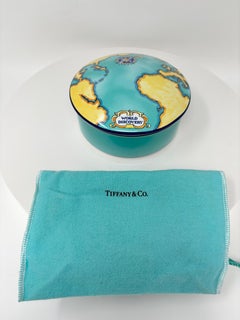 Tiffany & Co. Scatola con coperchio in porcellana progettata per Tauck World France