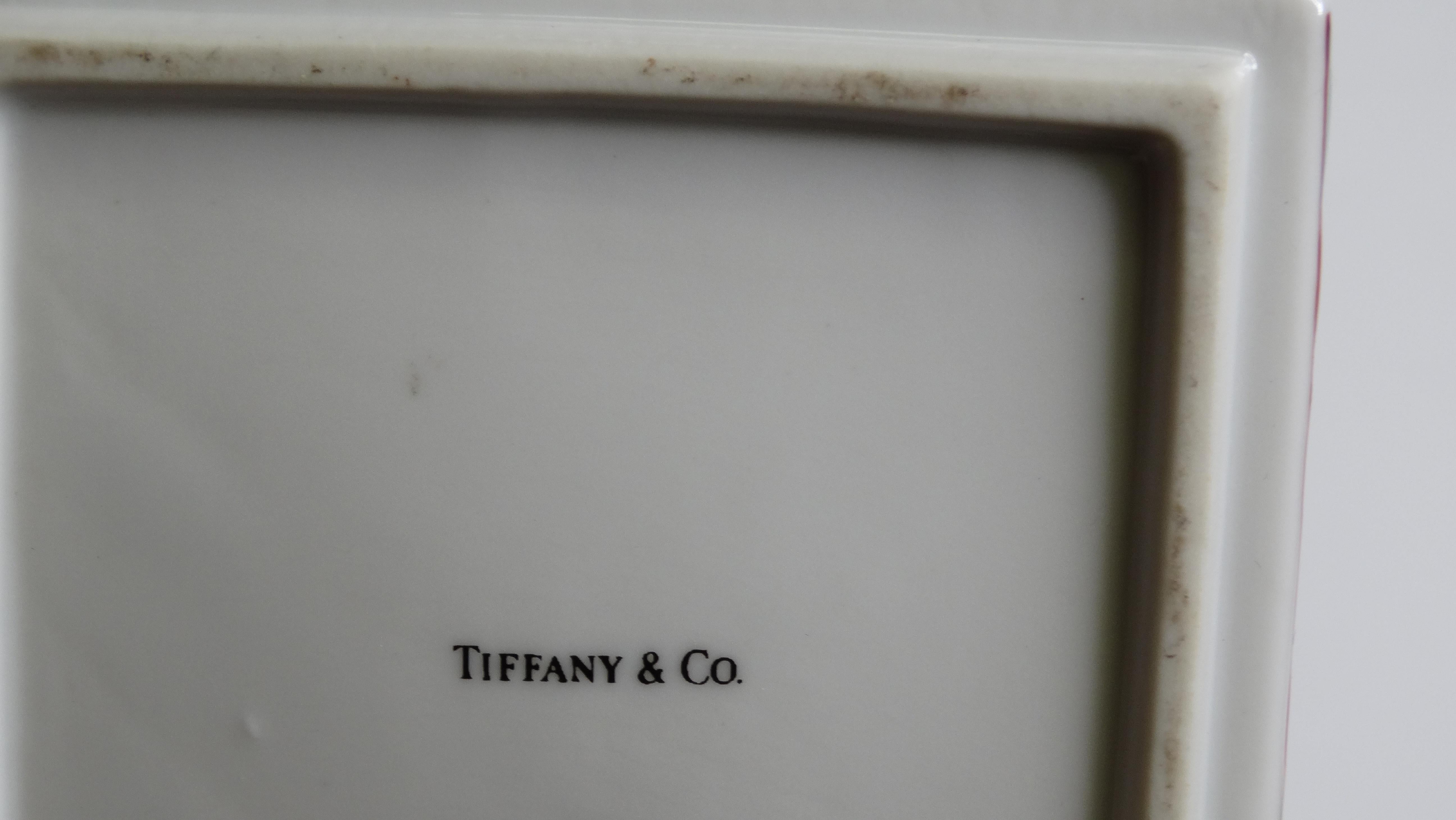 tiffany & co porcelain trinket box