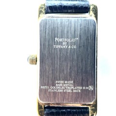 Tiffany & Co. Portfolio Gold-Plated Quartz Ladies Wrist Watch