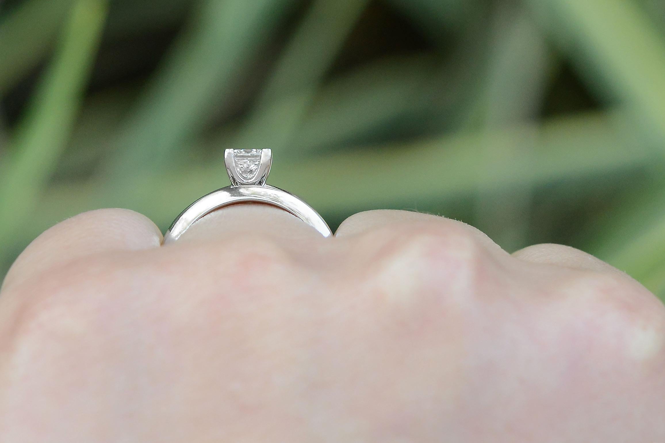 princess-cut engagement rings tiffany