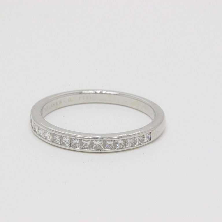 tiffany and co princess cut wedding ring