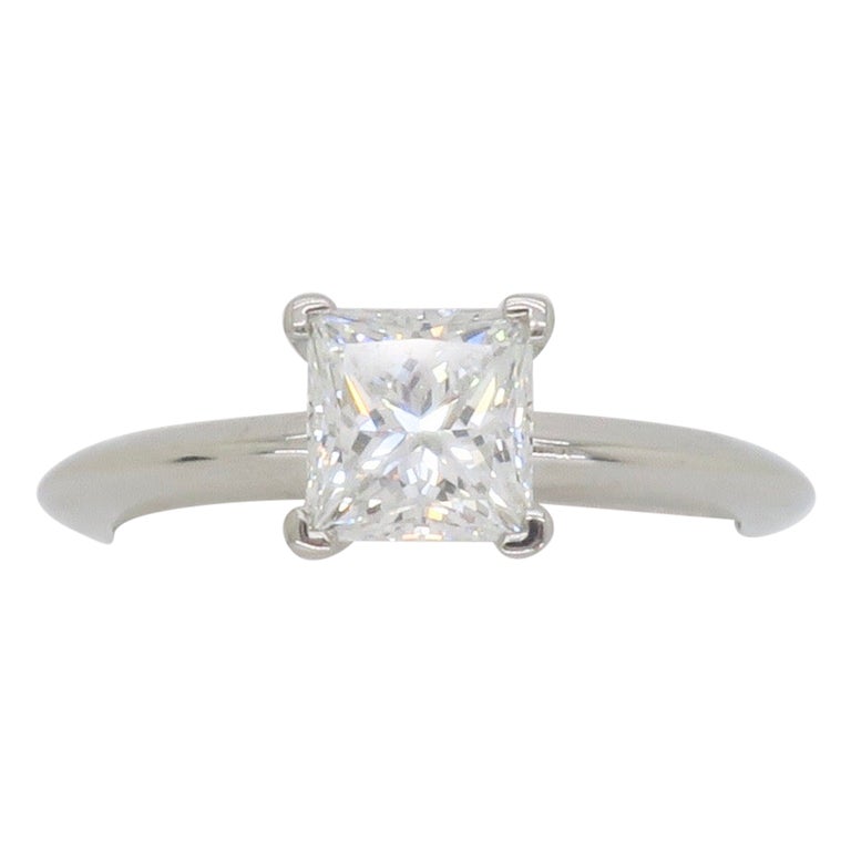 Bague Solitaire Bague Fiancaille Sans Diamant Tiffany And Bague