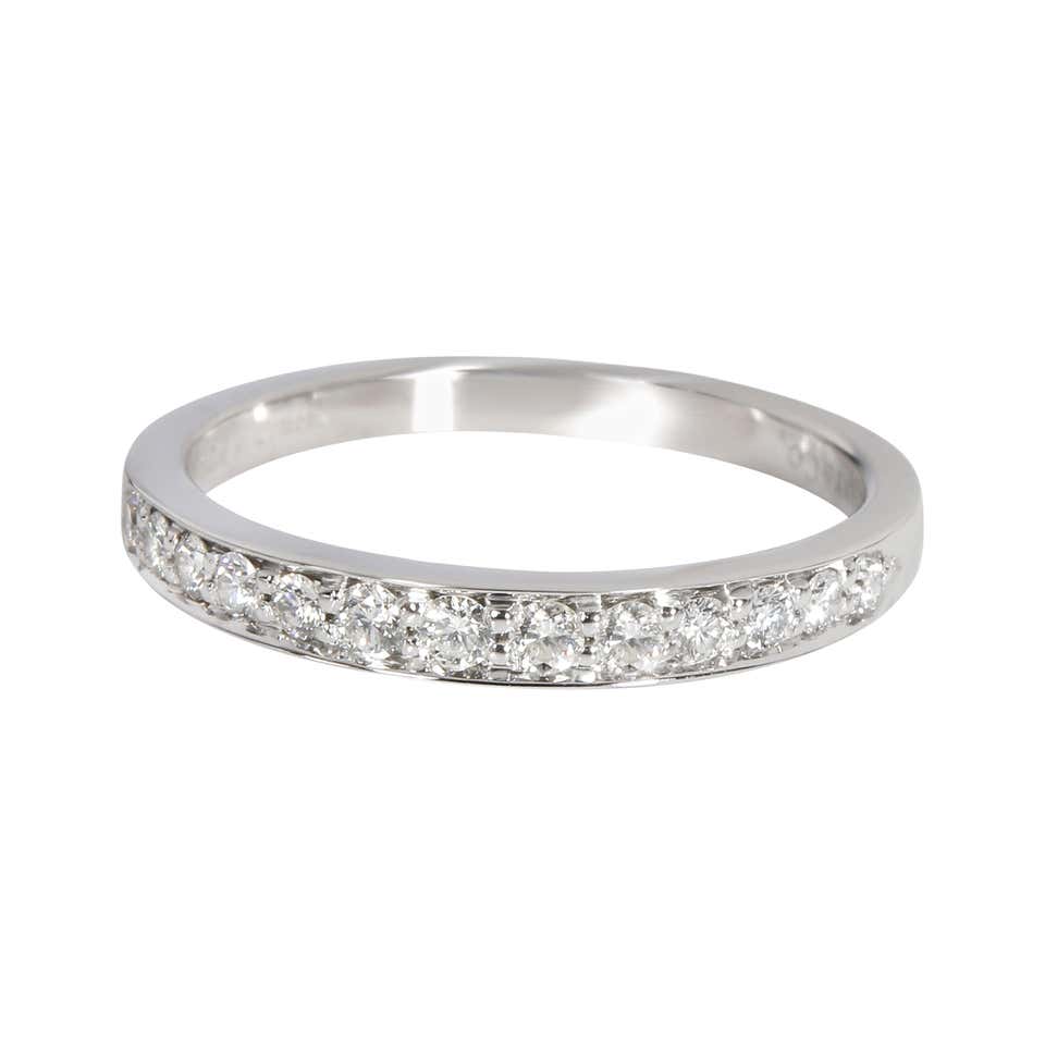 1999 Tiffany and Co. Platinum Men's Wedding Band Ring at 1stDibs