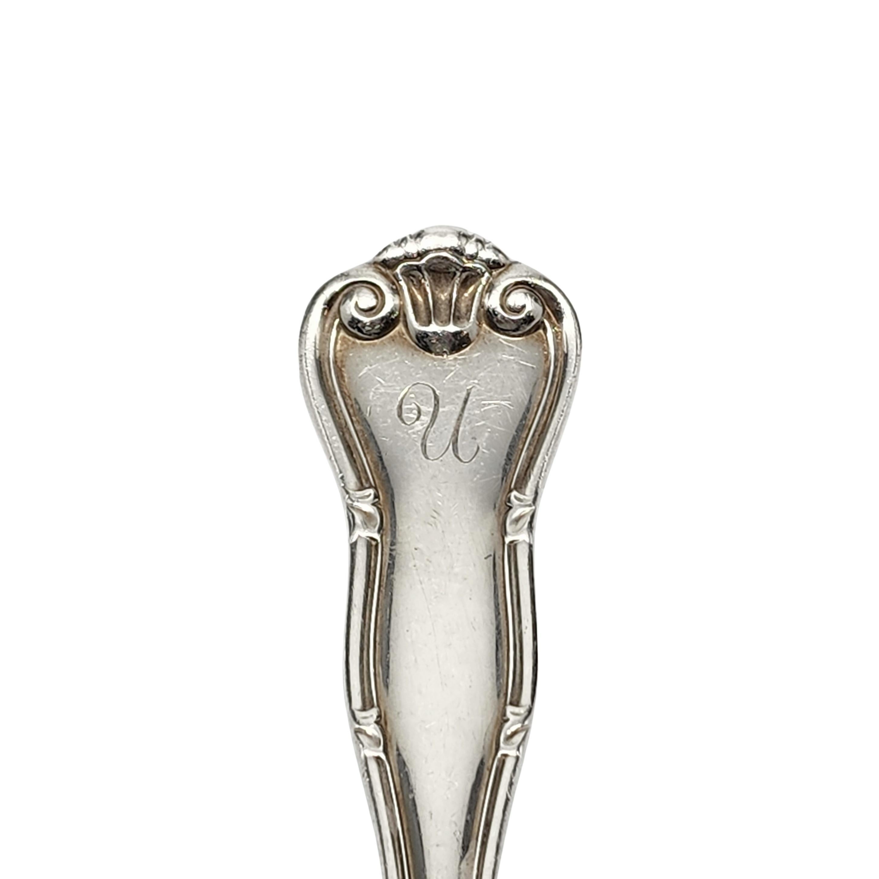Cuillère de service Provence en argent sterling Tiffany & Co de 7 3/8 po. avec mono n° 15391 en vente 4