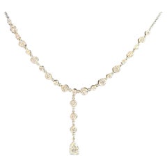 Tiffany & co PT 950  Diamond Necklace  78cts