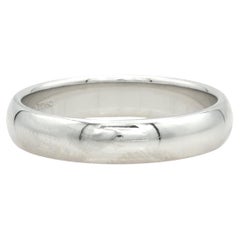 Tiffany & Co. PT950 Platinum Domed Band Ring