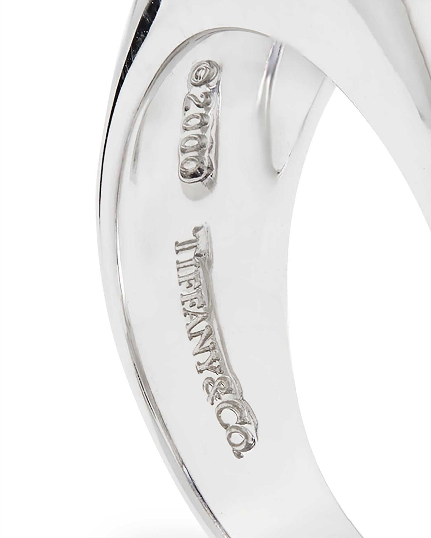 Cabochon Tiffany & Co Rare Iolite ring Circa 2010  For Sale
