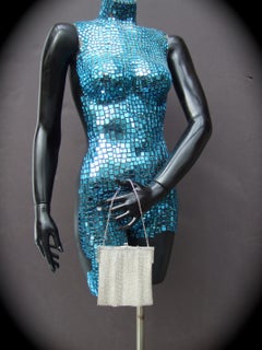 Tiffany & Co. Rare Sterling Silver Chain Mail Evening Bag c 1910