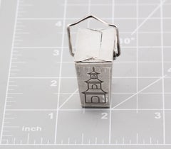 Tiffany & Co RARE Vintage Silver Chinese Take Out Pill Box Philippines