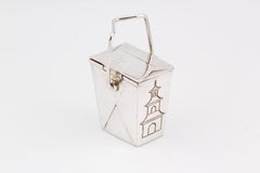 Tiffany & Co RARE Vintage Silver Chinese Take Out Pill Box Philippines