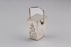 Tiffany & Co RARE Vintage Silver Chinese Take Out Pill Box Philippines
