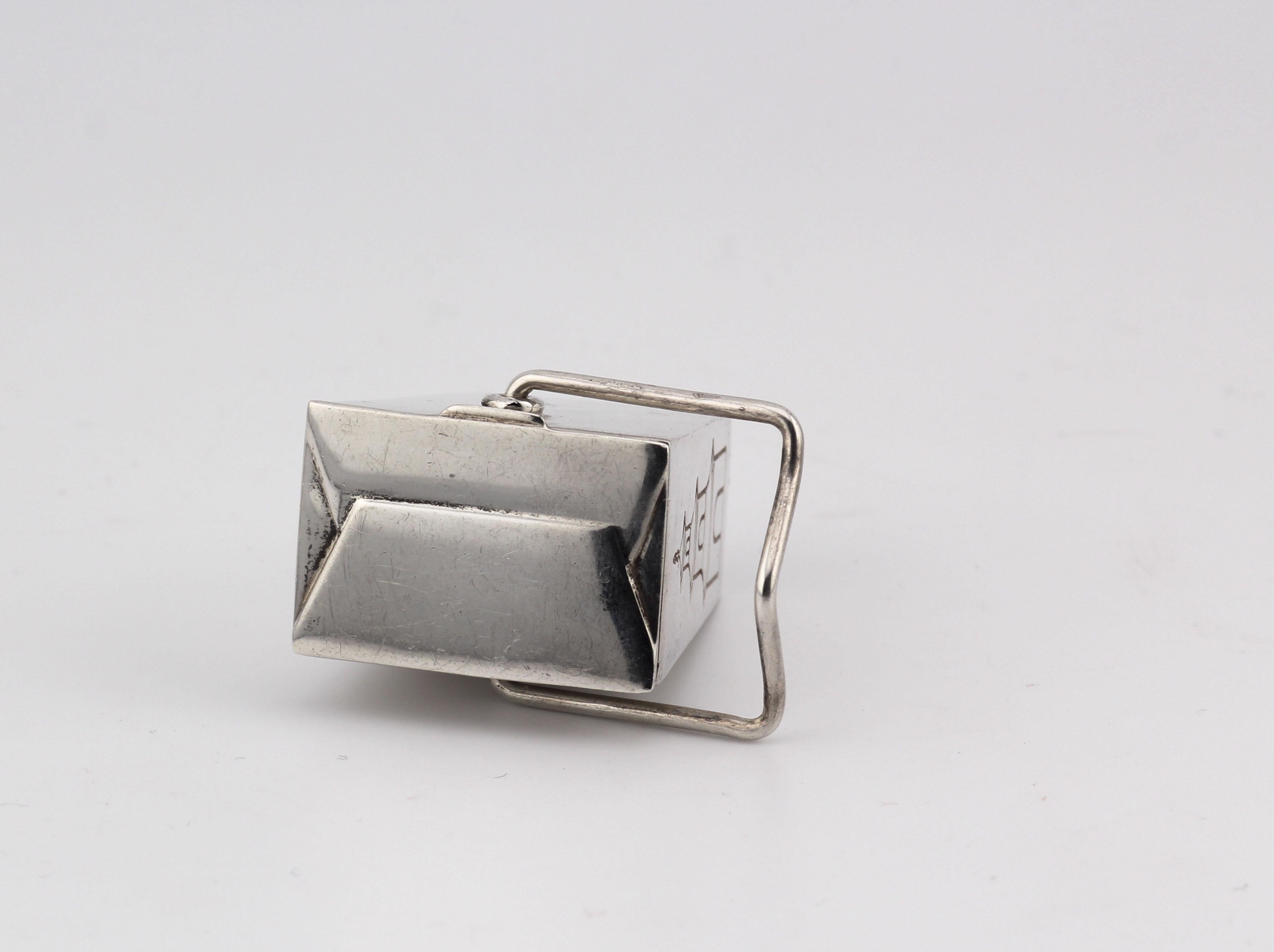 Tiffany & Co RARE Vintage Silver Chinese Take Out Pill Box Philippines 2