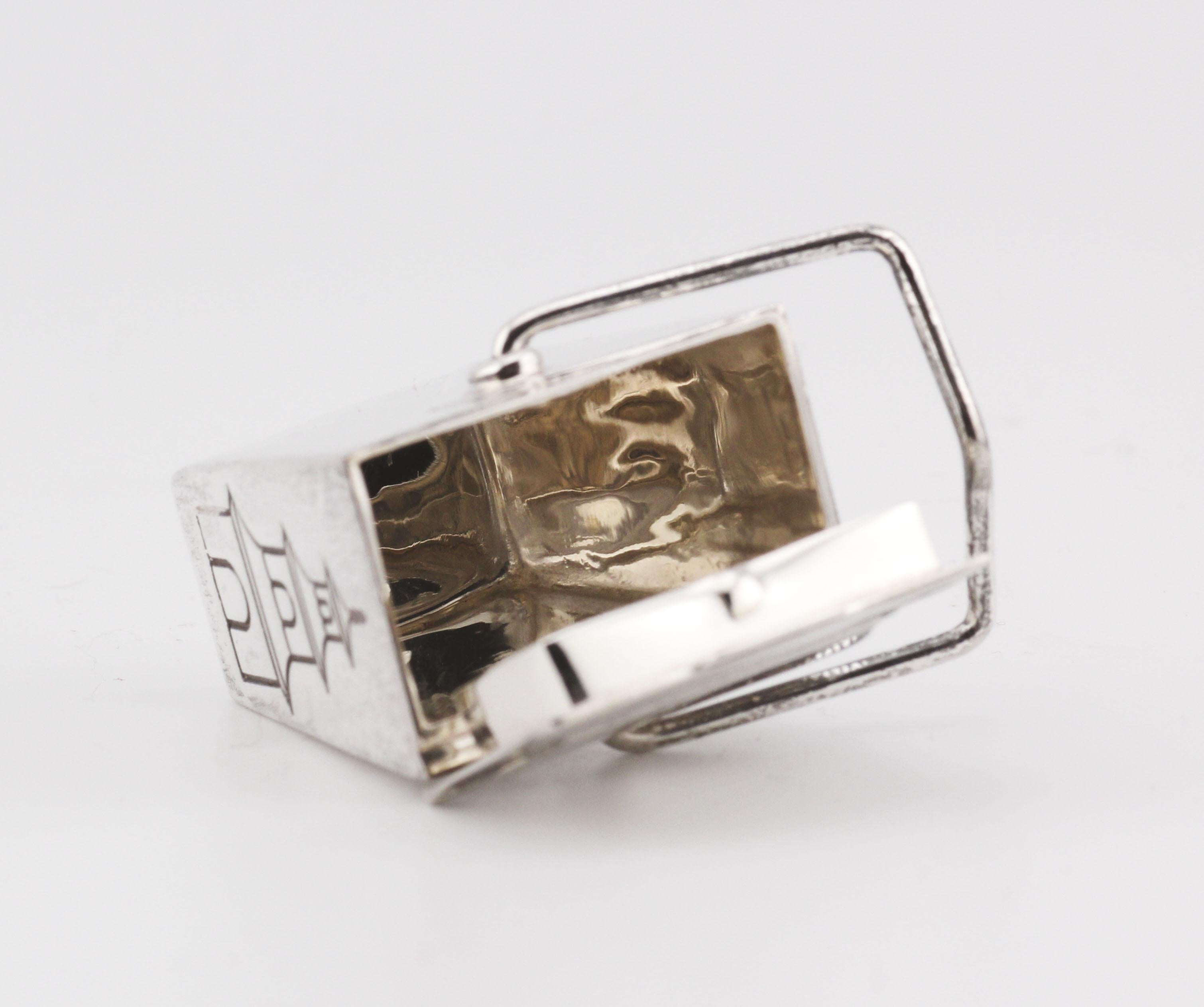 Tiffany & Co RARE Vintage Silver Chinese Take Out Pill Box Philippines 2