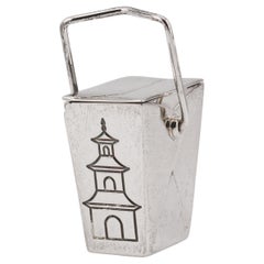 Tiffany & Co RARE Vintage Silver Chinese Take Out Pill Box Philippines