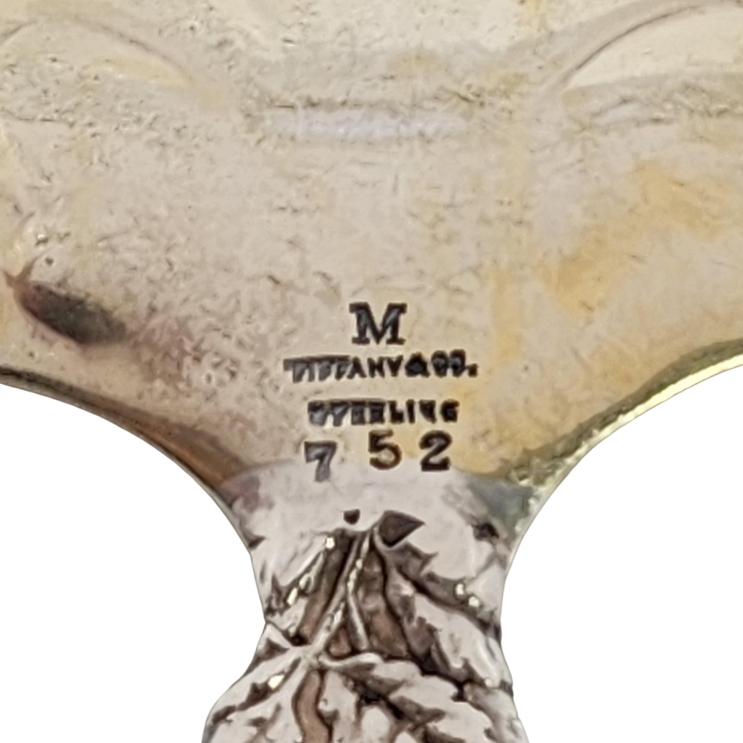 Cuillère à bonbons lavée à l'or et argent sterling avec vigne framboise Tiffany & Co n° 15478 en vente 5