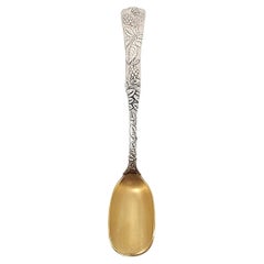 Tiffany & Co Raspberry Vine Sterling Silver GW Bowl Cheese Scoop w/Mono #18117