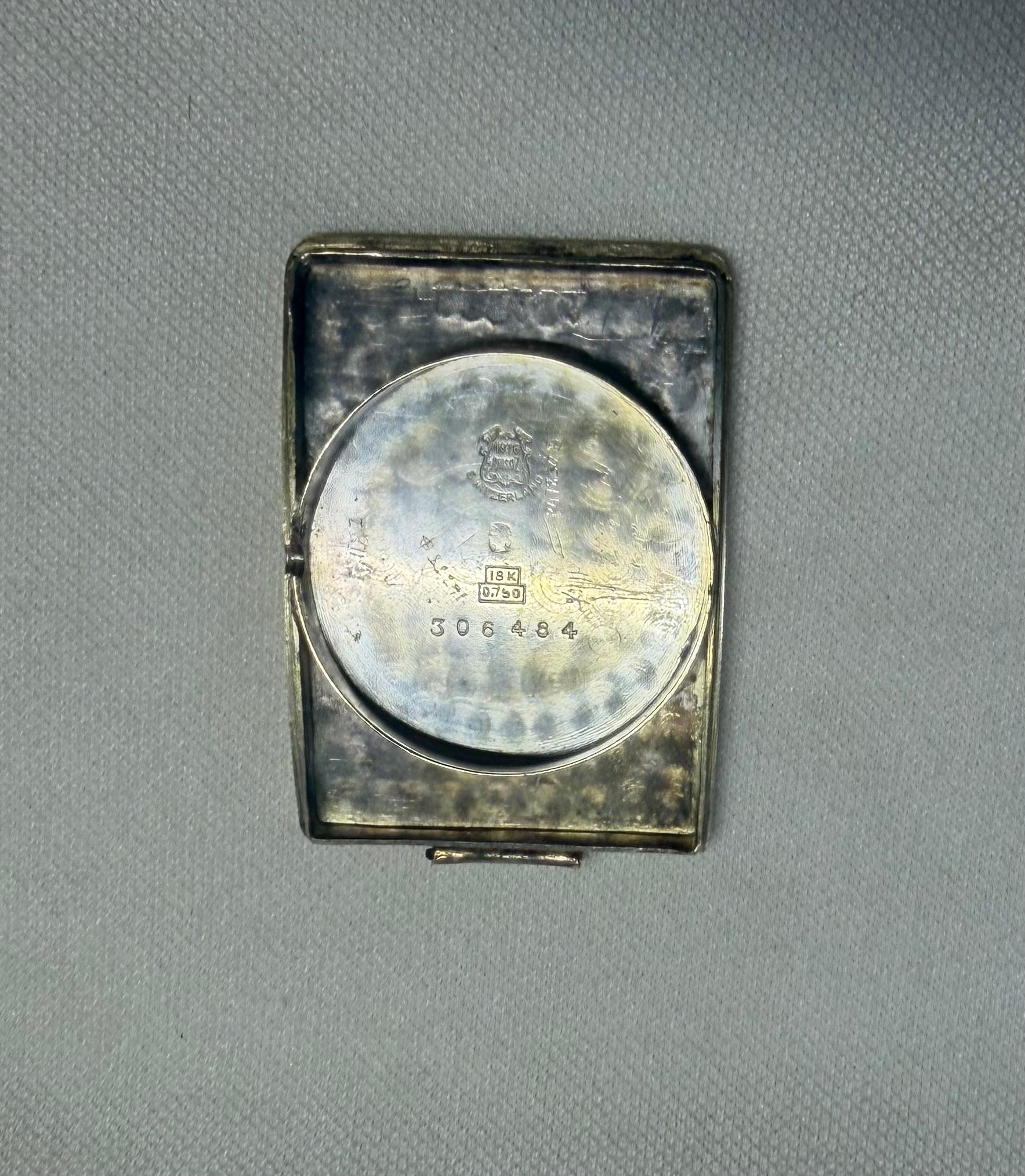 Art Deco Tiffany & Co. Rectangular 18K Gold Wristwatch with Agassiz Movement, Circa 1930s For Sale