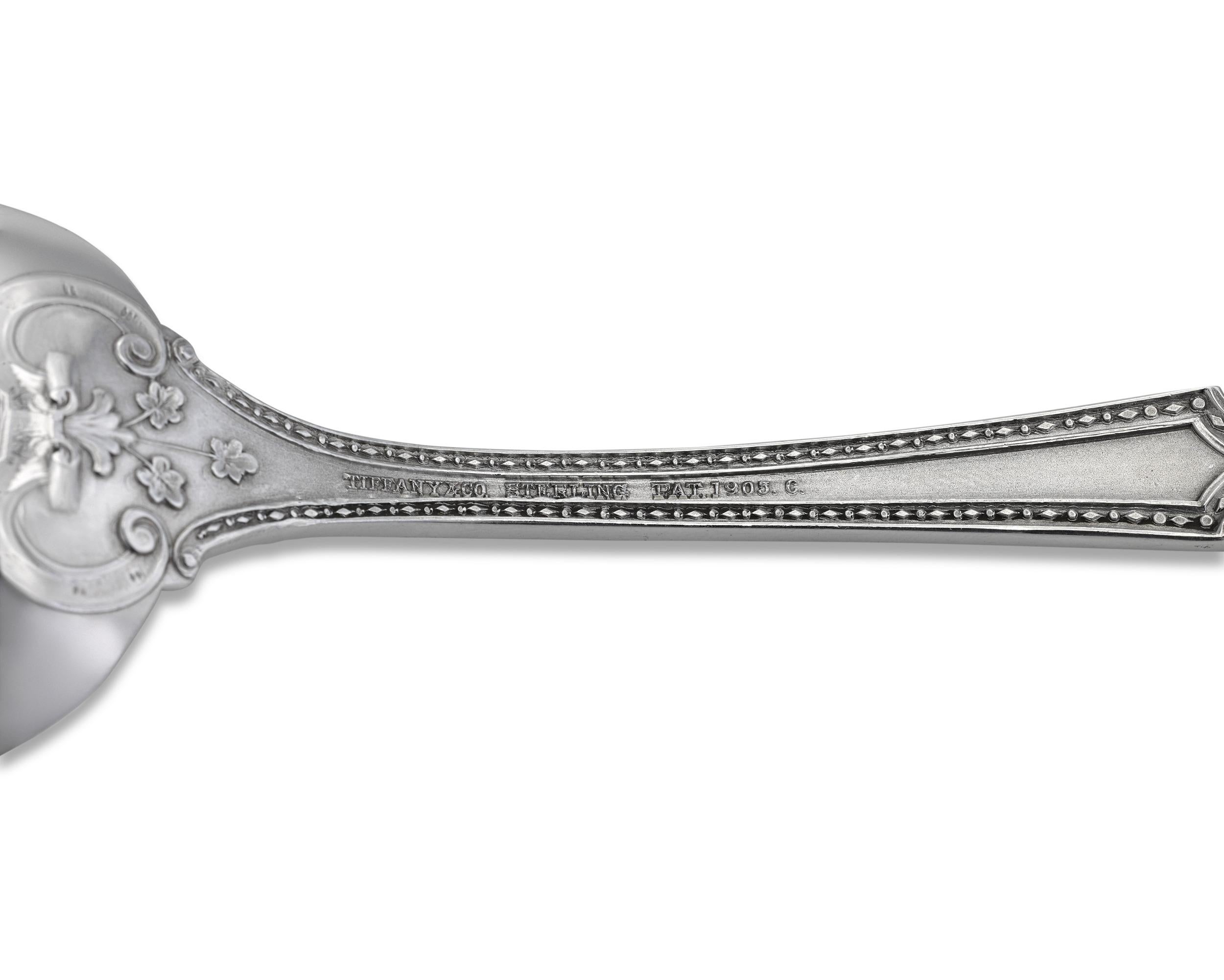 Sterling Silver Tiffany & Co. Renaissance Silver Flatware Service, 417 Pieces