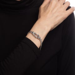 Tiffany & Co. Retired Love Knot Bracelet Paloma Picasso Sterling Silver