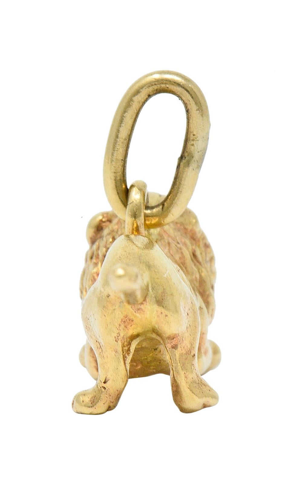 tiffany lion pendant
