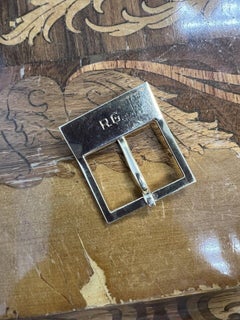 TIFFANY & CO. Retro 14k Yellow Gold Belt Buckle Circa 1950s