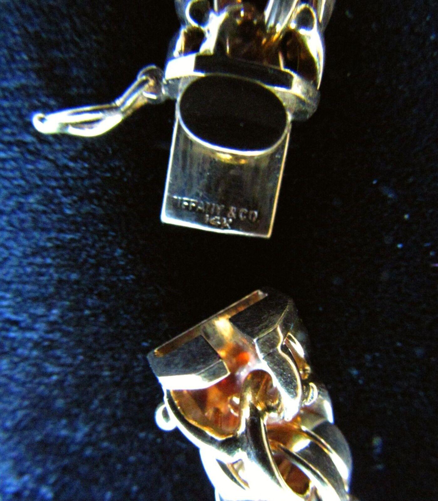 TIFFANY & CO. Retro 14k Yellow Gold Link Bracelet with 3 22k YG Liberty Coins In Excellent Condition In Beverly Hills, CA