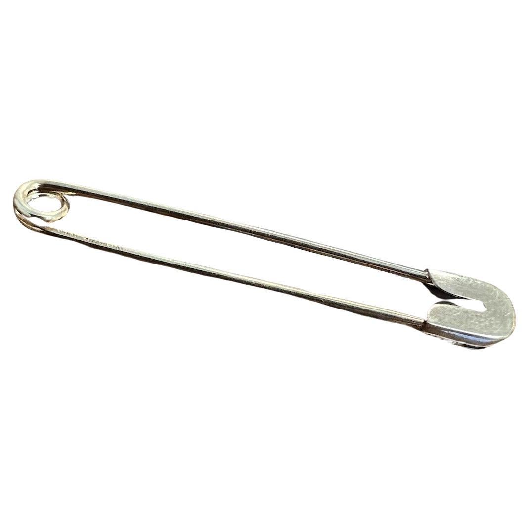 TIFFANY & CO. Retro 14k Yellow Gold Safety Pin Circa 1950s For Sale