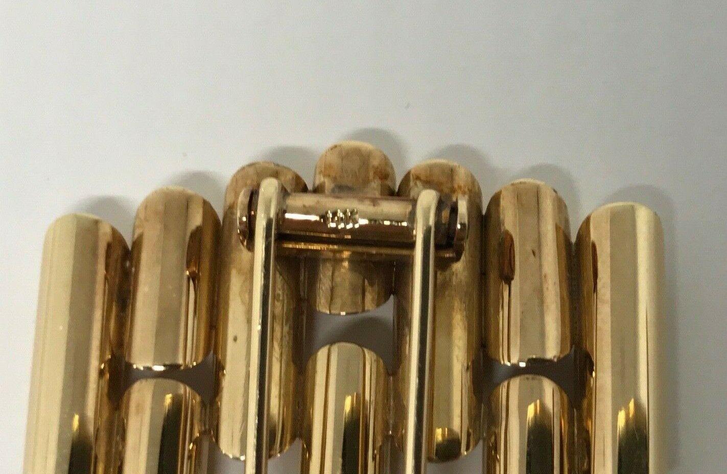 Tiffany & Co. Retro Art Deco Yellow Gold Bullet Clip Brooch 3