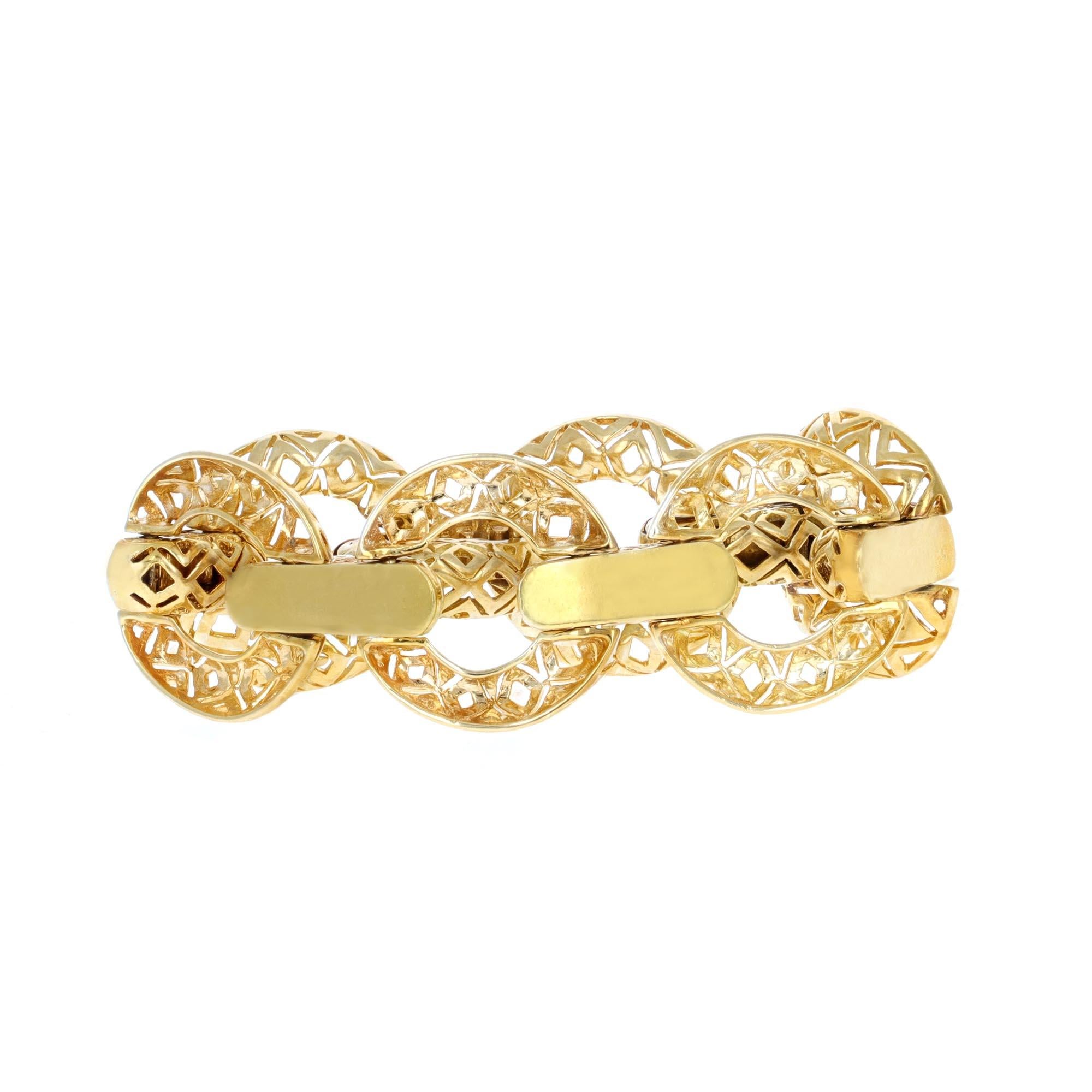 Retro Tiffany & Co. Yellow Gold Bracelet