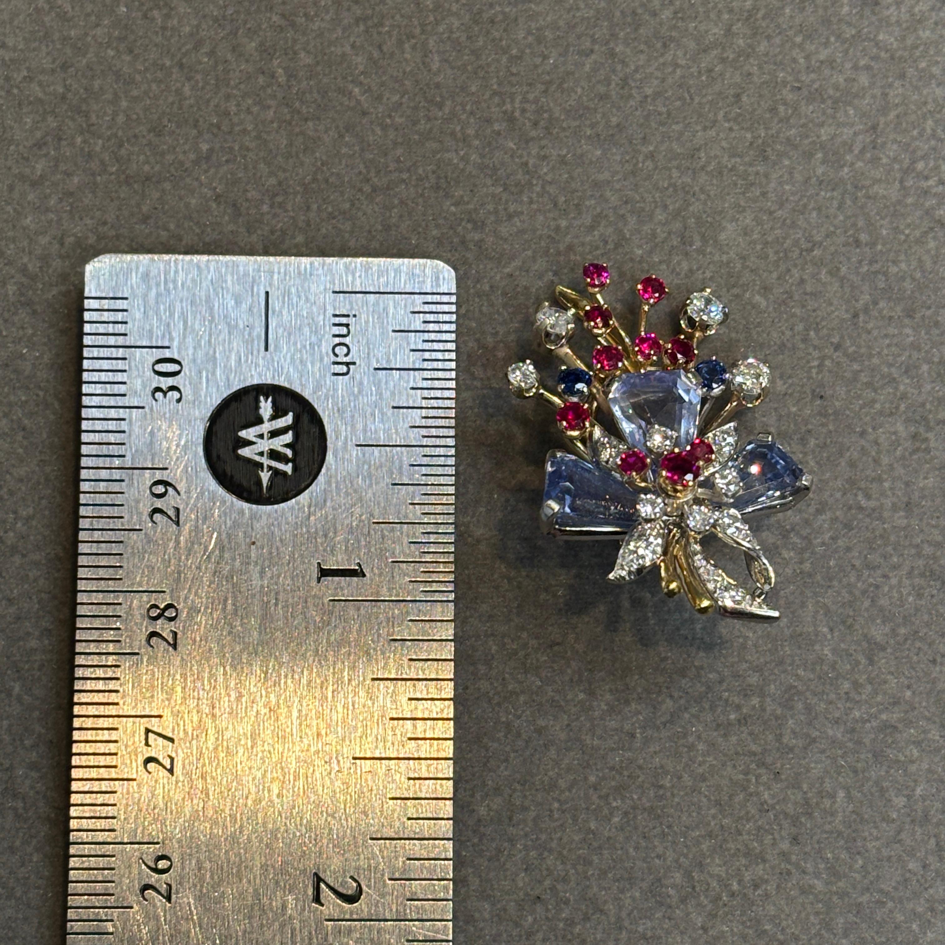 Tiffany & Co. Orecchini con più gemme retrò In condizioni ottime a New York, NY
