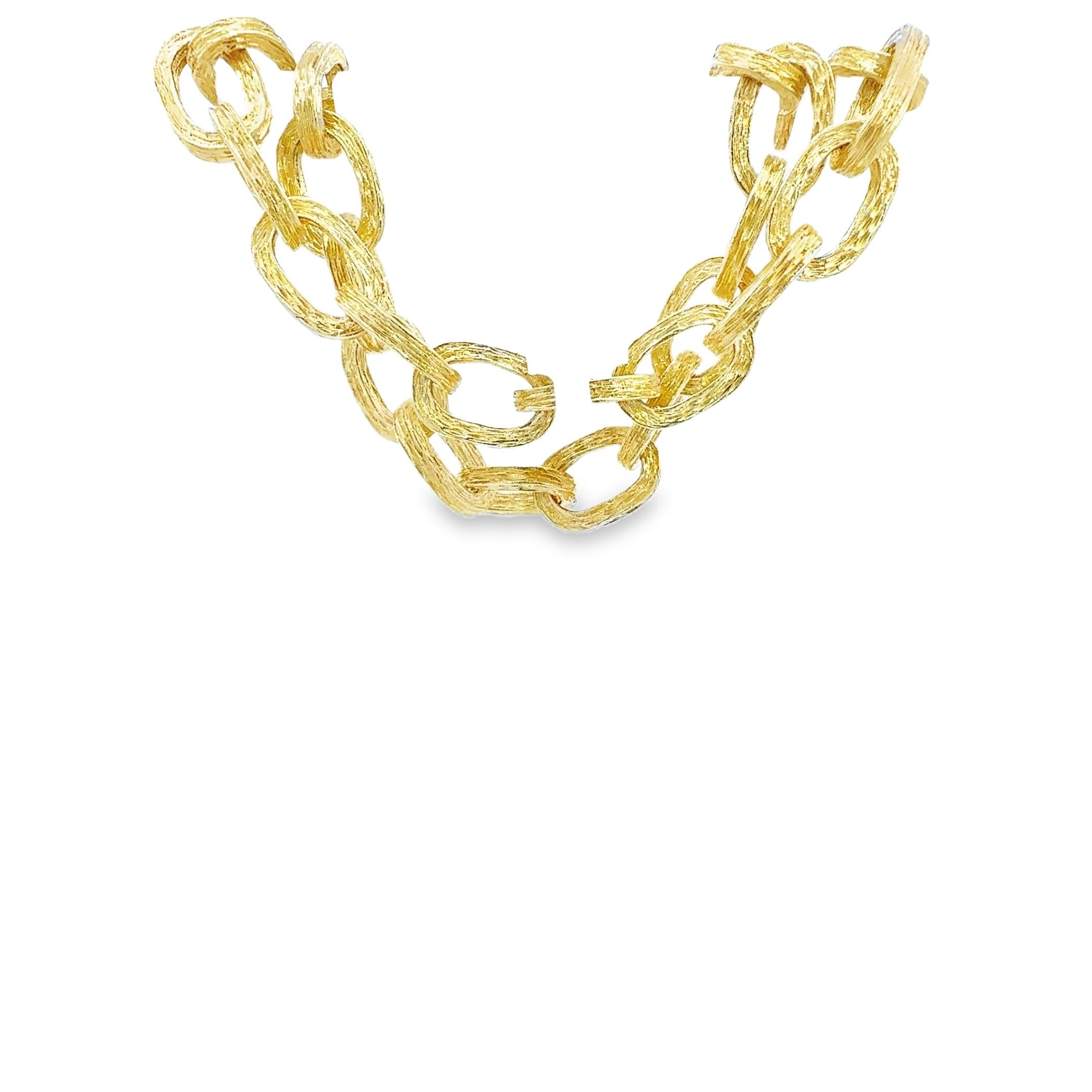Tiffany & Co. Retro Vintage Chain Necklace For Sale 7