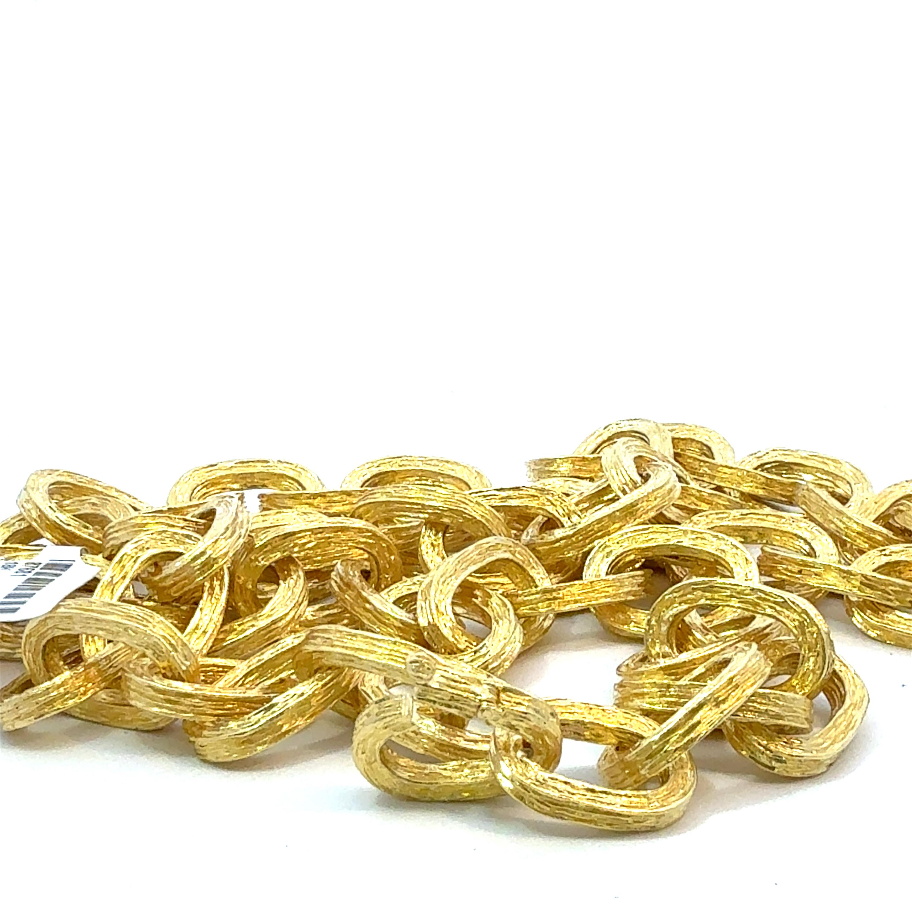 Women's or Men's Tiffany & Co. Retro Vintage Chain Necklace For Sale