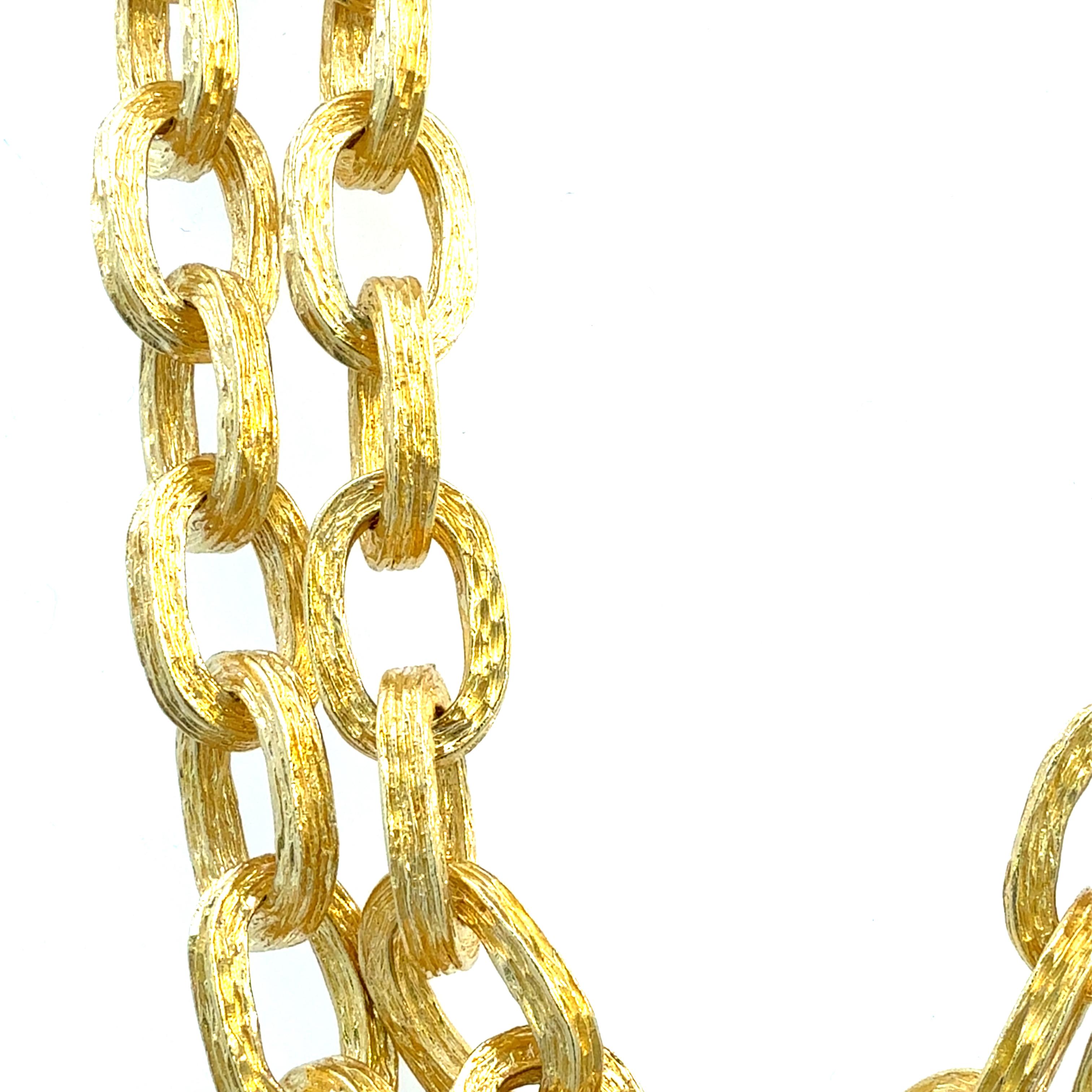 Tiffany & Co. Retro Vintage Chain Necklace For Sale 2